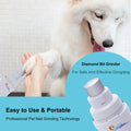 SHEDMEND Nail Grinder — Quiet USB Rechargeable Trimmer for Stress-Free Paw Care