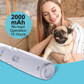 SHEDMEND Nail Grinder — Quiet USB Rechargeable Trimmer for Stress-Free Paw Care