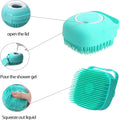 SHEDMEND Massage Bath Brush — Soft Rubber Bristles That Lather, Scrub & Soothe