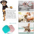 SHEDMEND Massage Bath Brush — Soft Rubber Bristles That Lather, Scrub & Soothe
