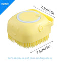 SHEDMEND Massage Bath Brush — Soft Rubber Bristles That Lather, Scrub & Soothe