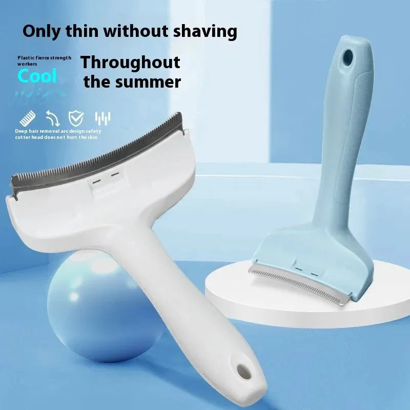 SHEDMEND Slicker Brush — Undercoat Deshedding Tool That Tackles Tangles in One Stroke