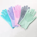 SHEDMEND Grooming Glove — Silicone Bristle Bath Glove Your Pet Will Actually Enjoy