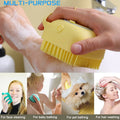 SHEDMEND Massage Bath Brush — Soft Rubber Bristles That Lather, Scrub & Soothe