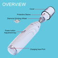 SHEDMEND Nail Grinder — Quiet USB Rechargeable Trimmer for Stress-Free Paw Care