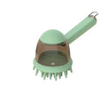 SHEDMEND 2-in-1 Bath Brush — Shampoo Dispenser & Grooming Comb in One Sleek Tool