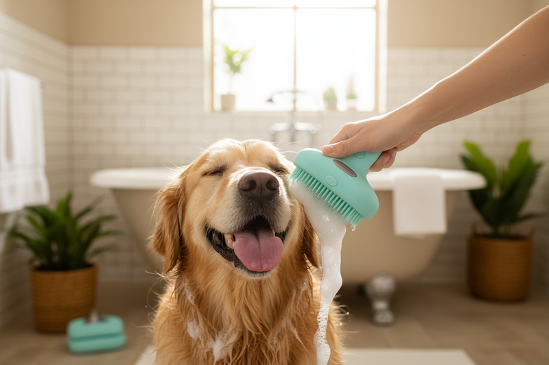 Bathe & Groom in One Step